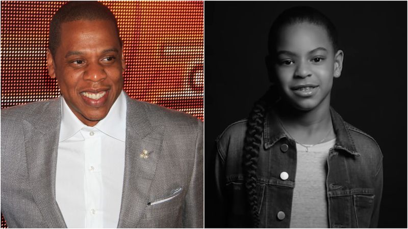Jay uz Blue Ivy