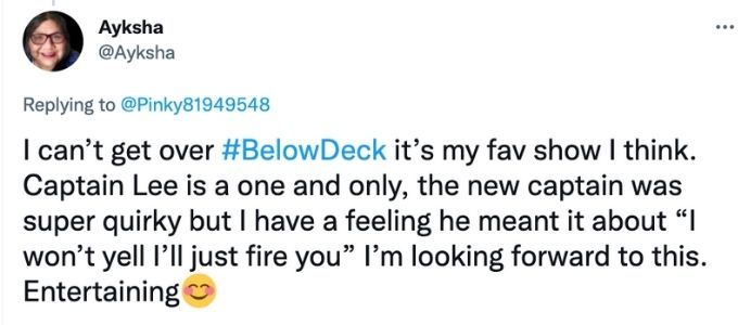 Фанаты Under Deck находят капитана Шона забавным