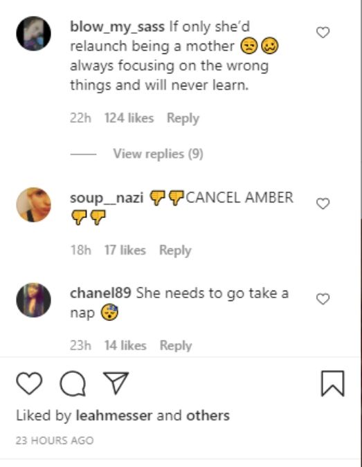 Amber Portwood iz Instagrama Teen Mom OG