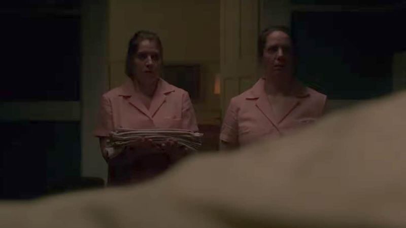 مشهد مع ممرضتين في Ward of Evil from Haunted