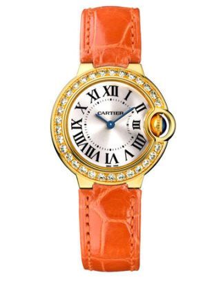 niebieski zegarek balonowy Cartier