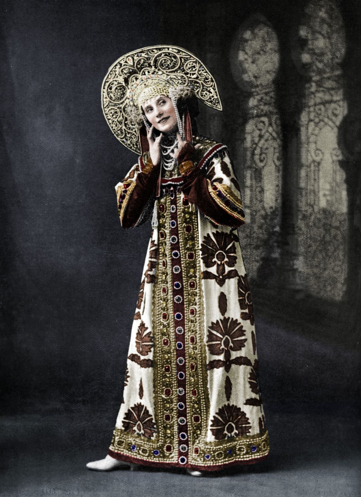 Anna Pavlova (1881-1912) Rosyjska tancerka baletowa 1911-1912