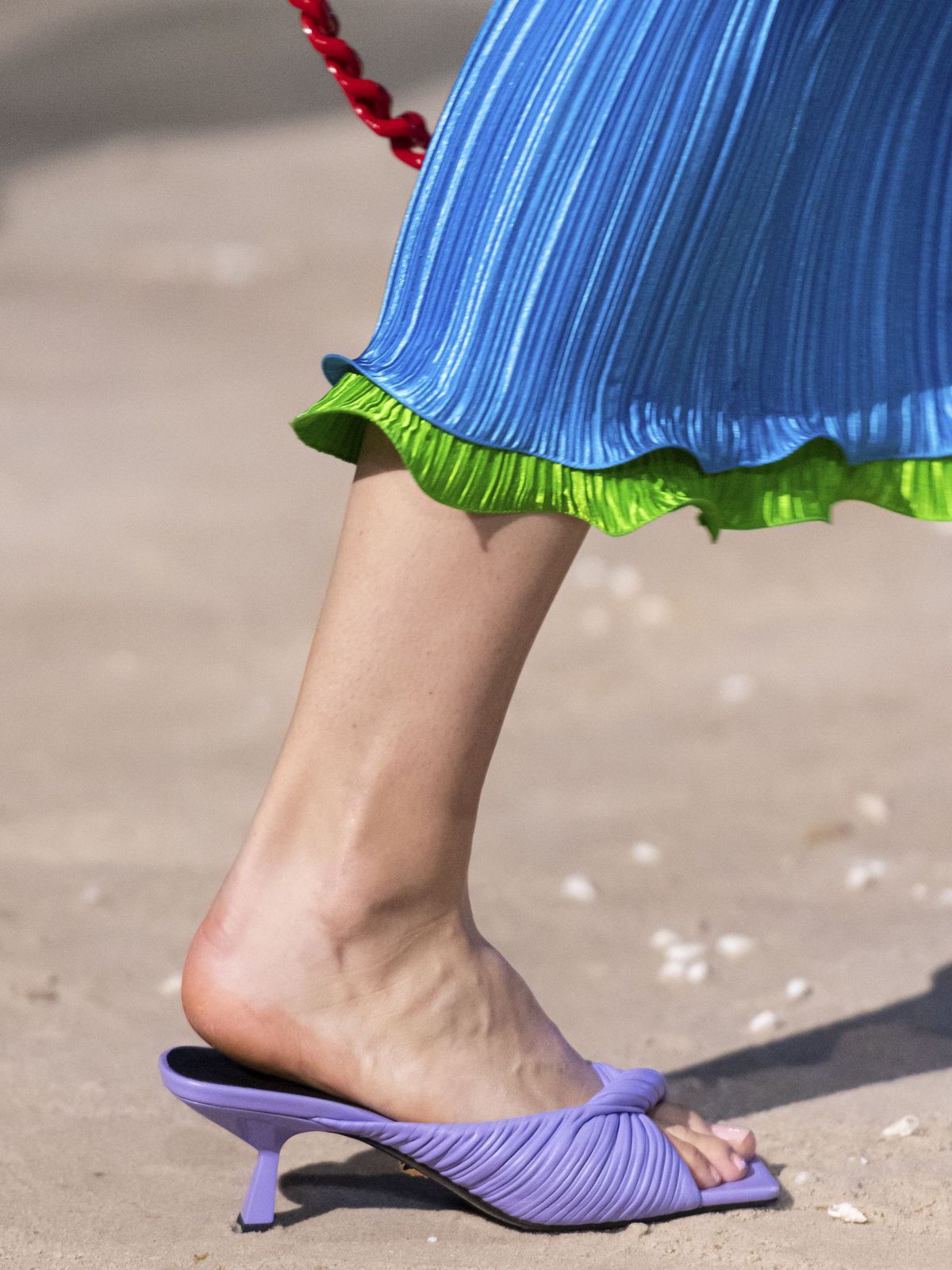 Versace wiosna 2021 buty runway