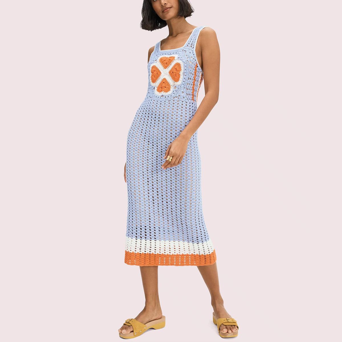 Spade Flower Crochet Obleka Kate Spade