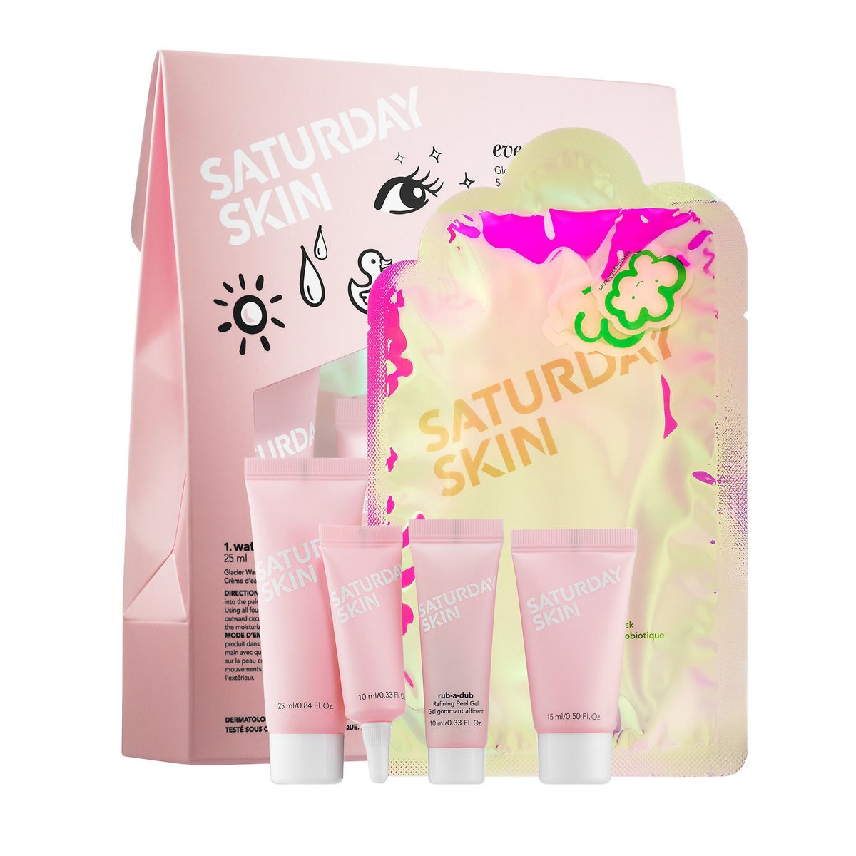 Everyday Glow Set sobotna koža