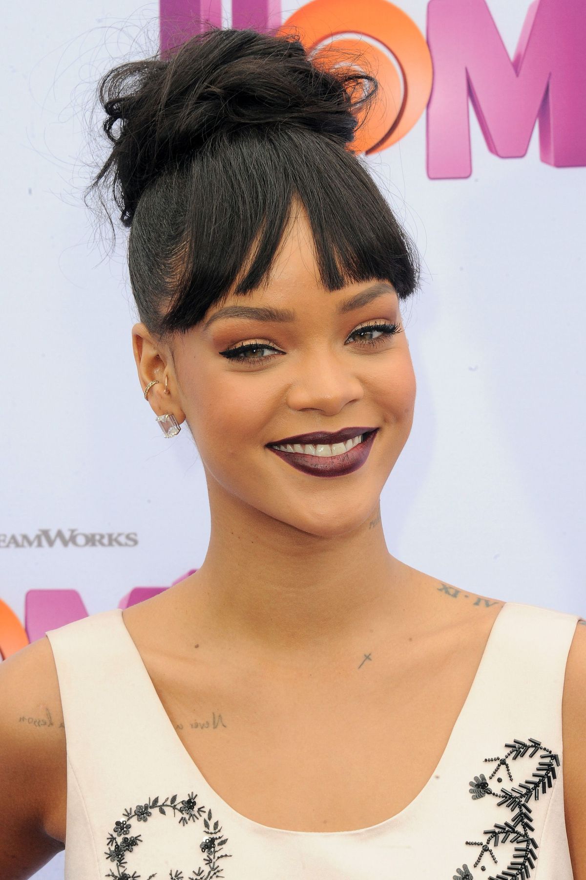 蕾哈娜（Rihanna）的二十世纪狐狸和梦工厂动画首映