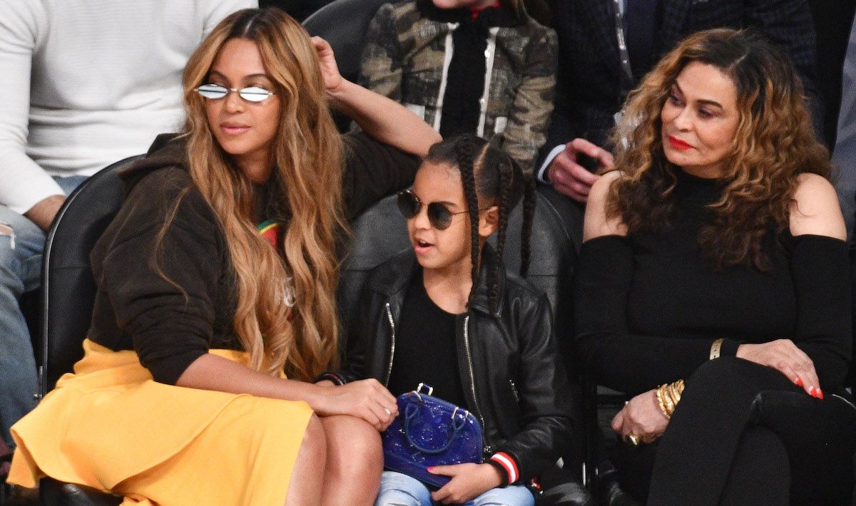 Blue Ivy Carter va donar a la seva àvia Tina Lawson un canvi d'imatge impressionant
