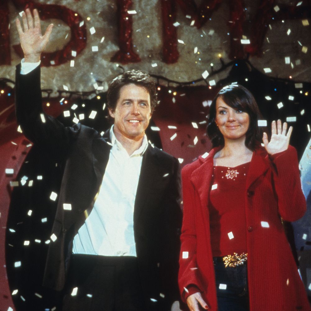 właściwie kocham, Hugh Grant, Martine Mccutcheon, 2003 Universal dzięki uprzejmości Everett collection