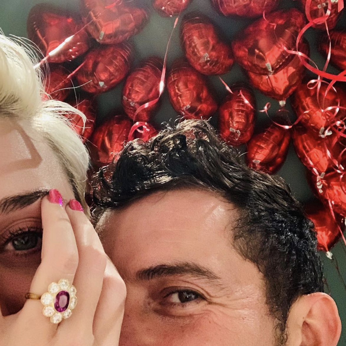 Zaročni prstan Katy Perry iz Orlanda Bloom ima presenetljivo povezavo s princeso Diano