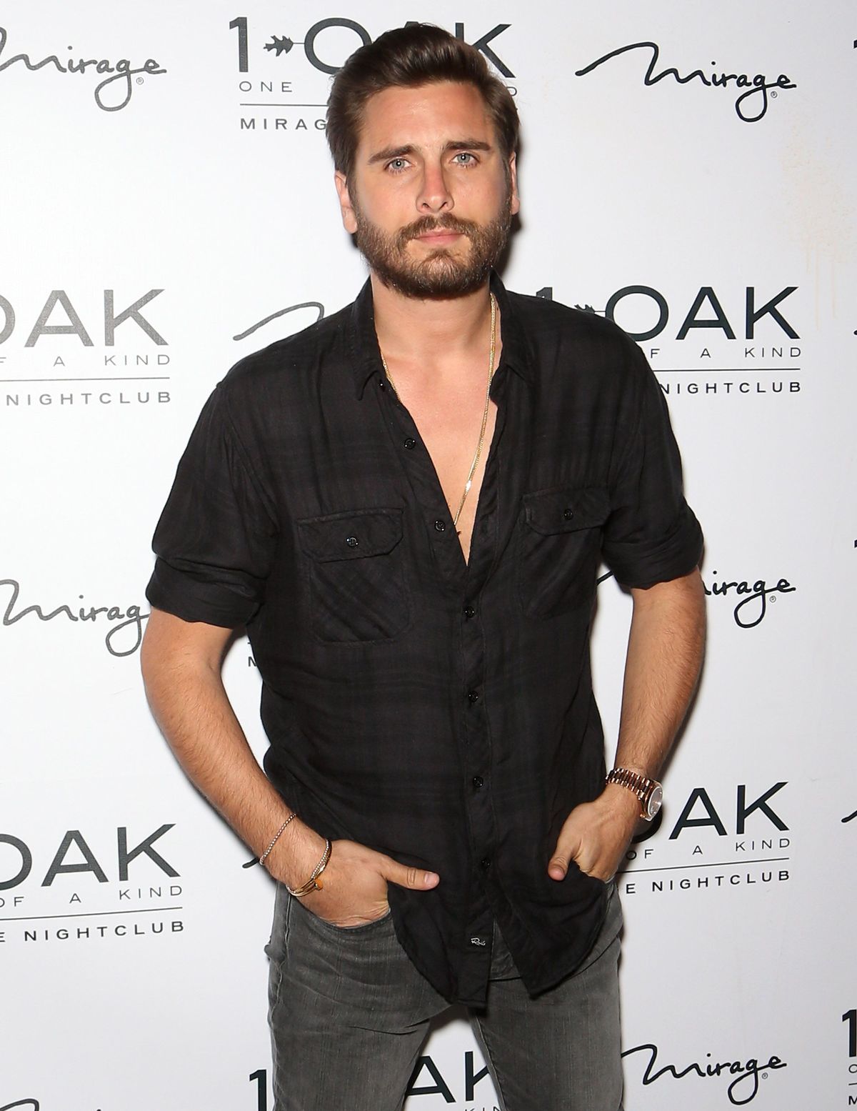 Scott Disick organizuje wieczór w klubie nocnym 1 Oak
