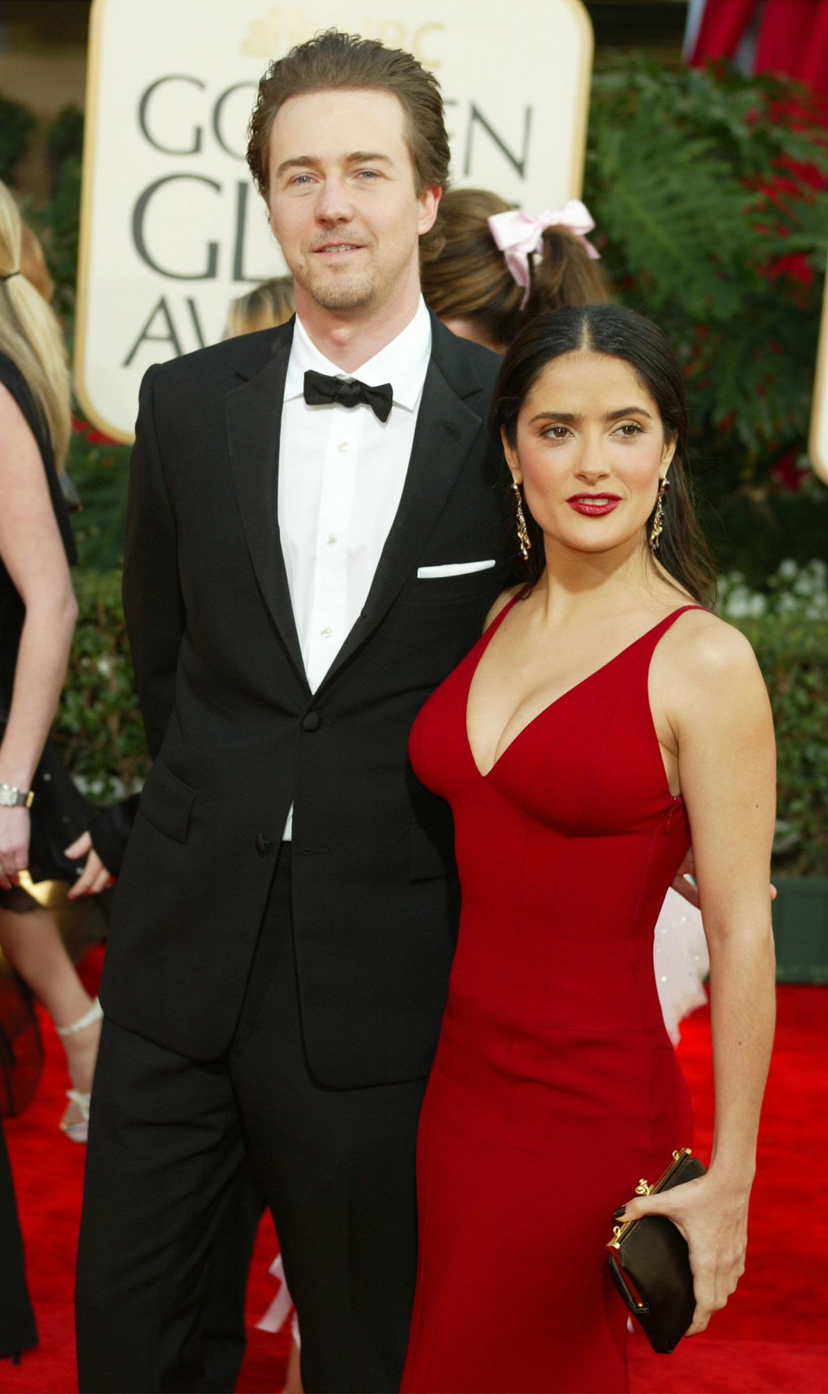 Salma Hayek und Edward Norton