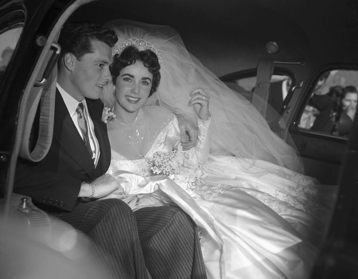Ślub Elizabeth Taylor i Conrada Hiltona Jr.