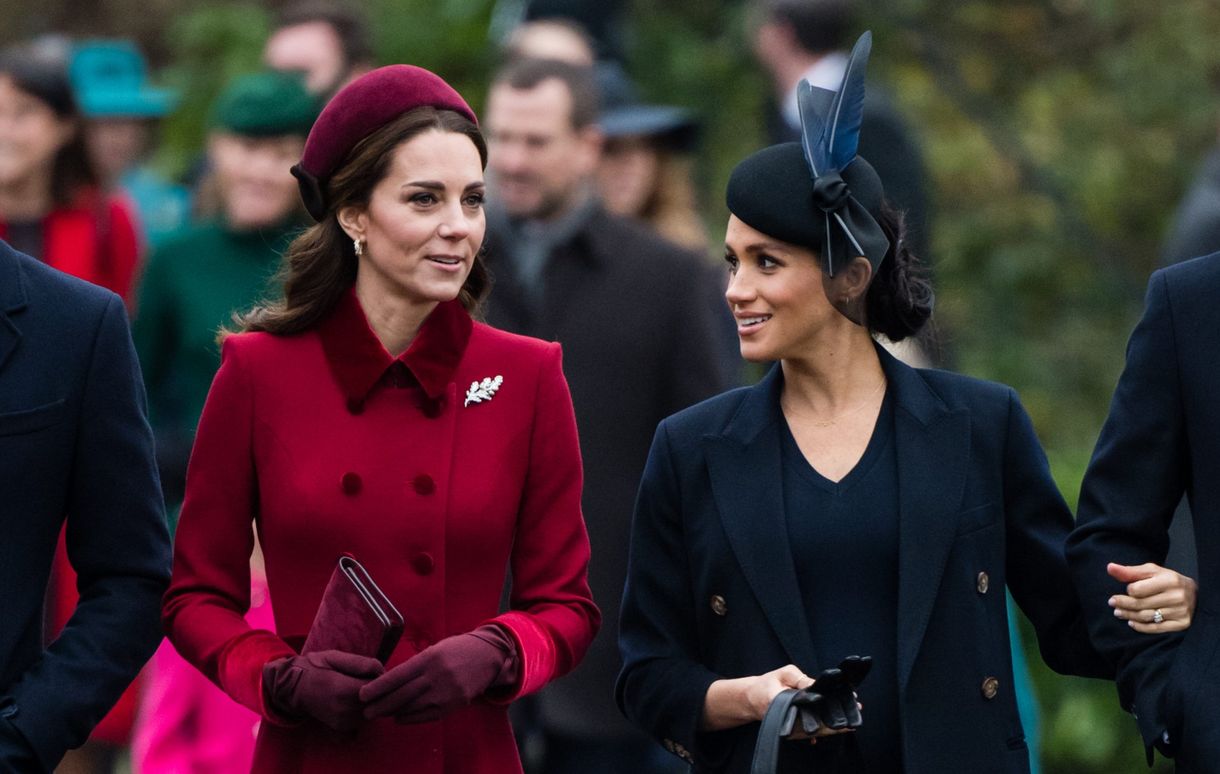 Kate Middleton och Meghan Markle