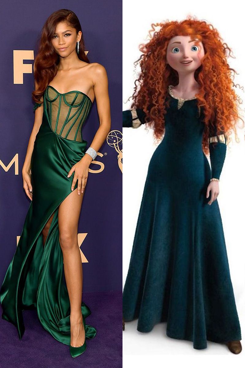 zendaya jako odważna księżniczka
