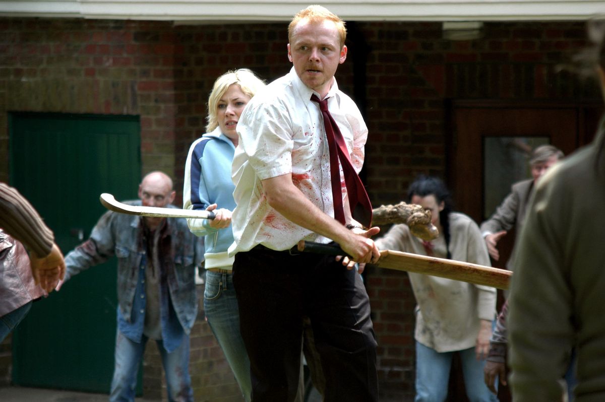 SHAUN OF THE DEAD, Kate Ashfield, Simon Pegg, 2004, (c) Rogue Pictures / dzięki uprzejmości Everett Collection