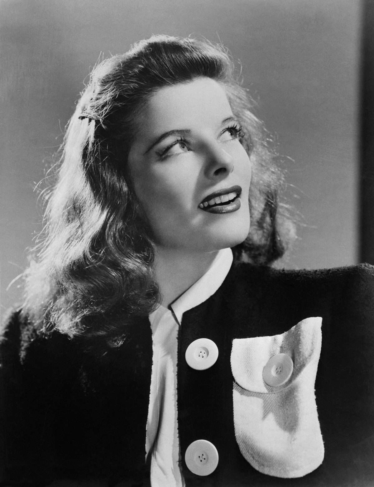 الممثلة كاثرين هيبورن أثناء وجودها في MGM