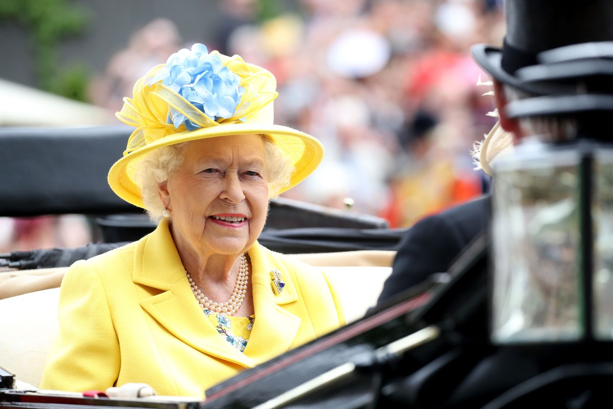 Kraljica Elizabeta II na Royal Ascot 2018