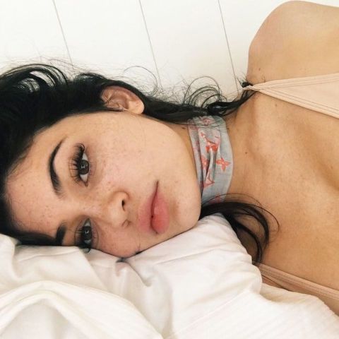 Kylie Jenner bez makijażu