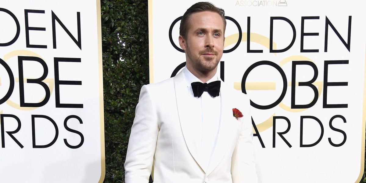 Ryan Gosling v svojem govoru o zlatih globusih iskreno zavpije Evi Mendes