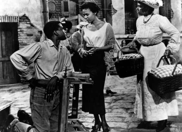 Sidney Poitier, Dorothy Jean Dandridge i Pearl Bailey w Porgy and Bess