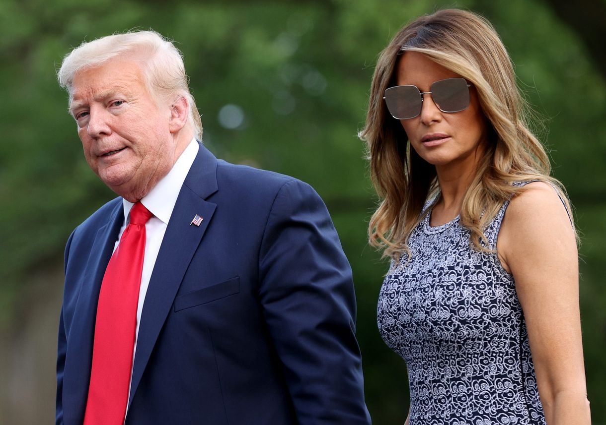 Neues Buch enthüllt, wie Melania sich wirklich für Donald Trumps Access Hollywood Tape fühlte