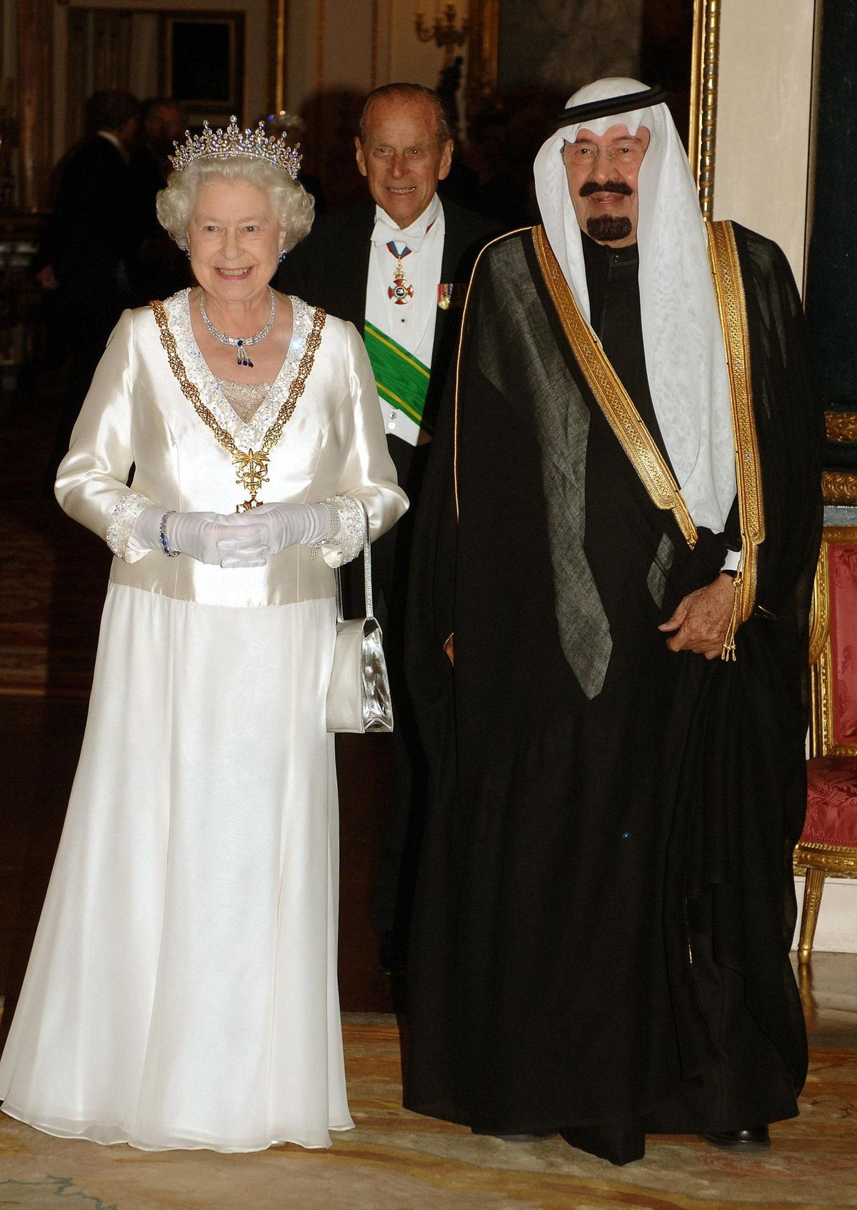 Państwowy bankiet dla króla Arabii Saudyjskiej Abdullah