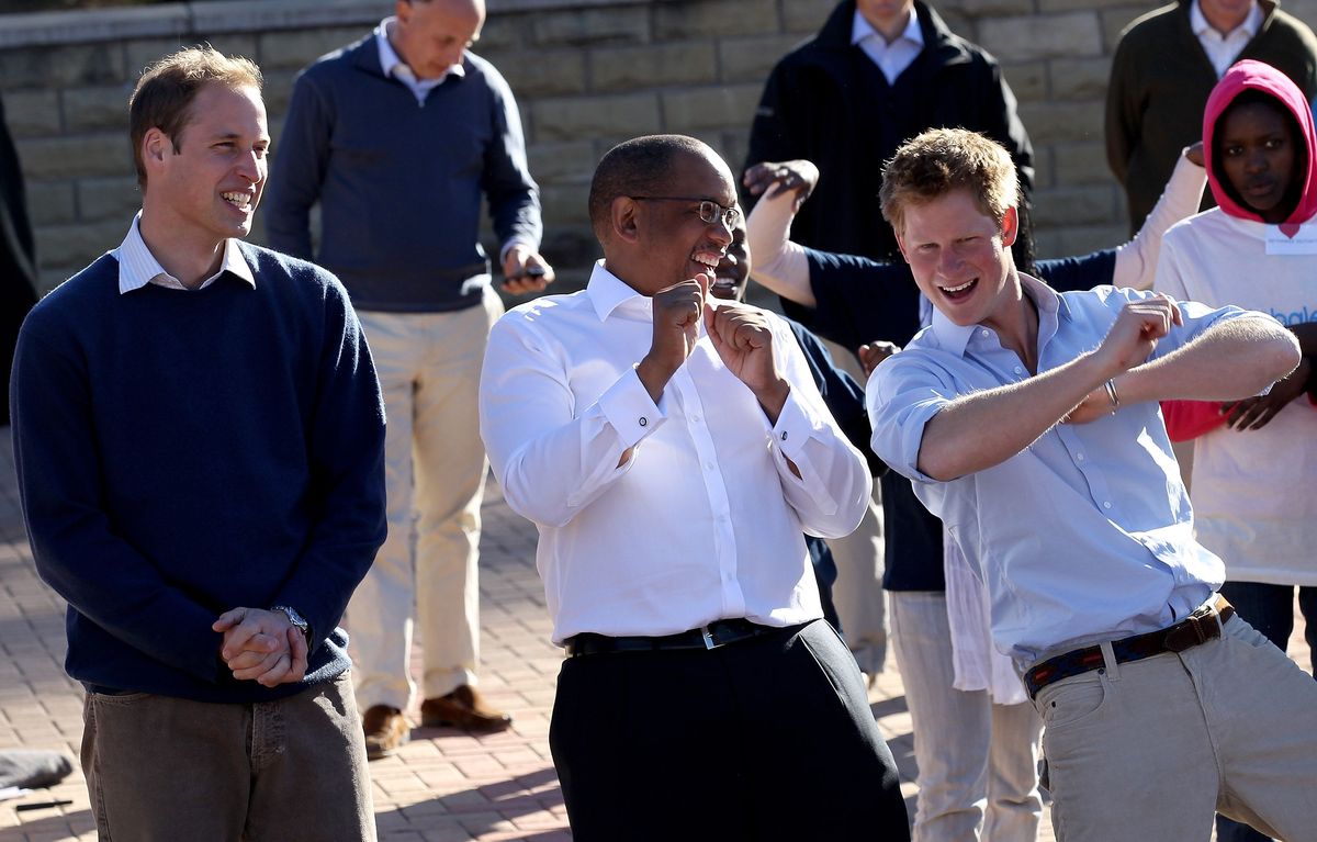 Książę William i Harry odwiedzają Lesotho - Dzień 2