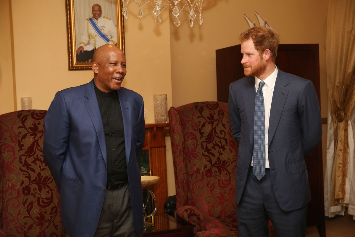 Książę Harry odwiedza Lesotho