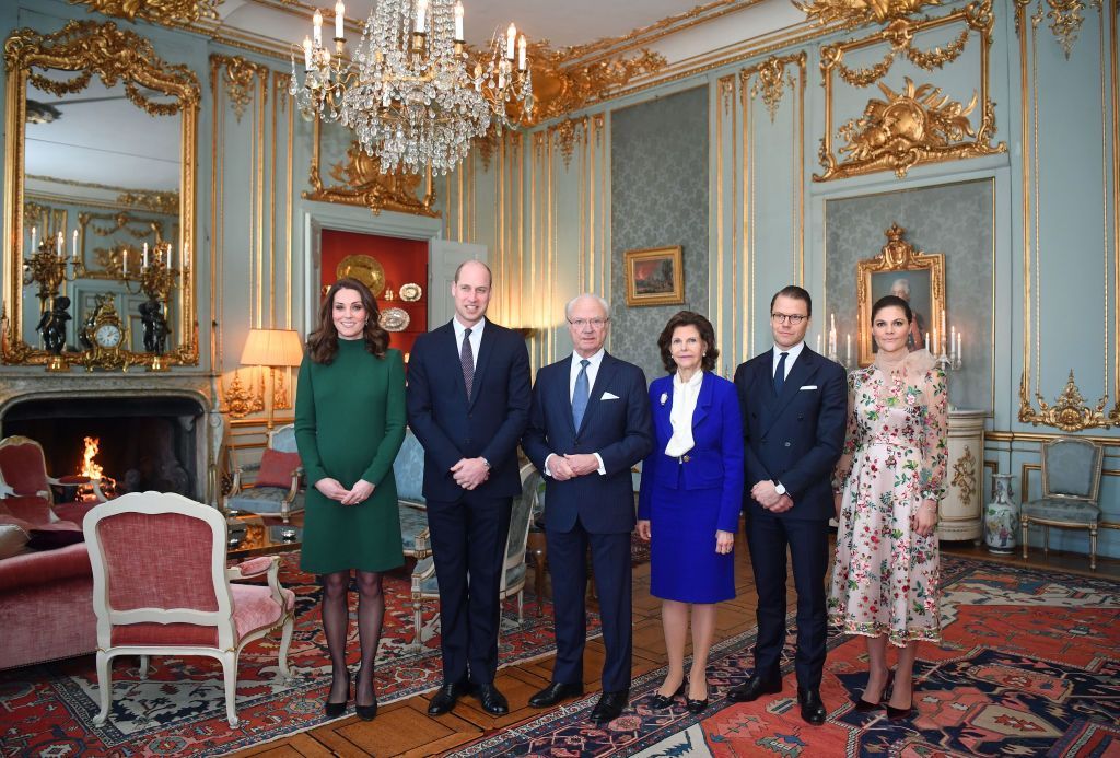 Książę i księżna Cambridge odwiedzają Szwecję i Norwegię - dzień 1