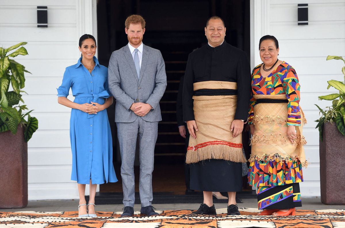 Książę i księżna Sussex odwiedzają Tongę - dzień 2