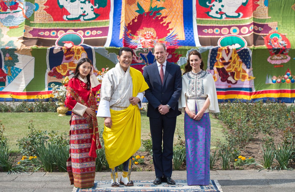 Książę i księżna Cambridge Odwiedź Indie i Bhutan - Dzień 5