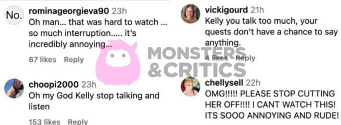  Kelly criticada por ser anfitriona de un concierto