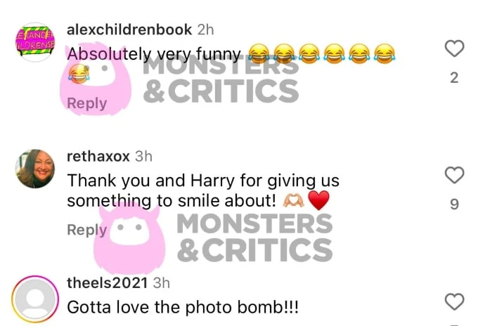   Os fãs amam o príncipe Harry's photobombing