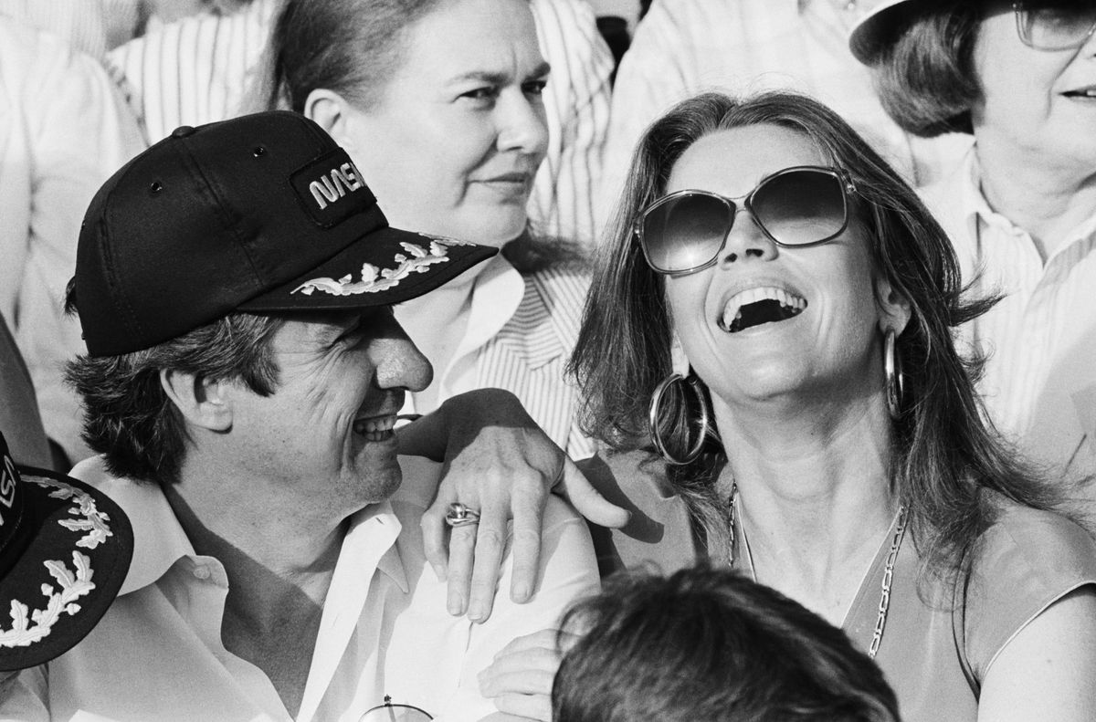 TBT Jane Fonda Tom Hayden
