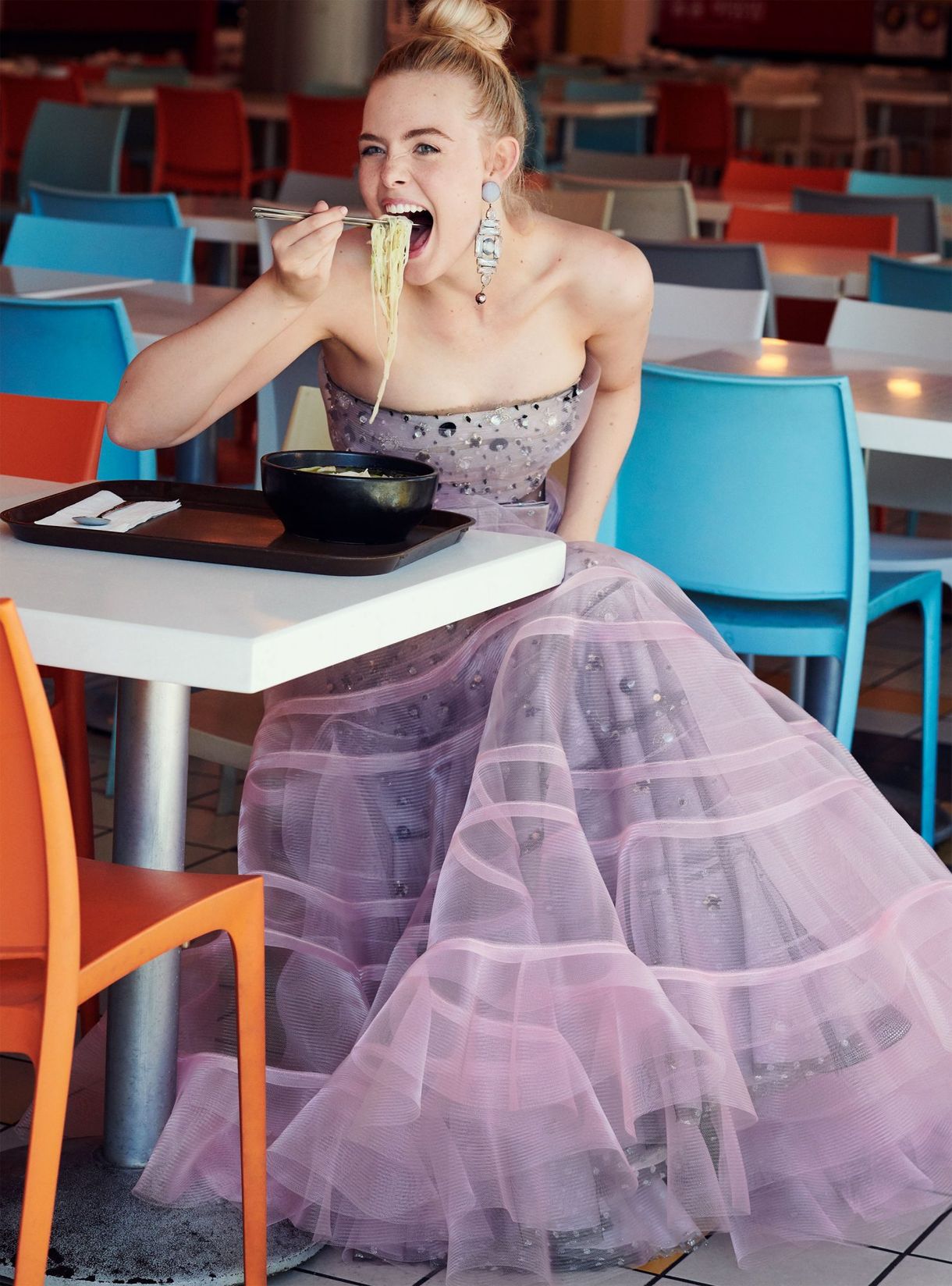 Elle Fanning, InStyle november 2019-utgåva