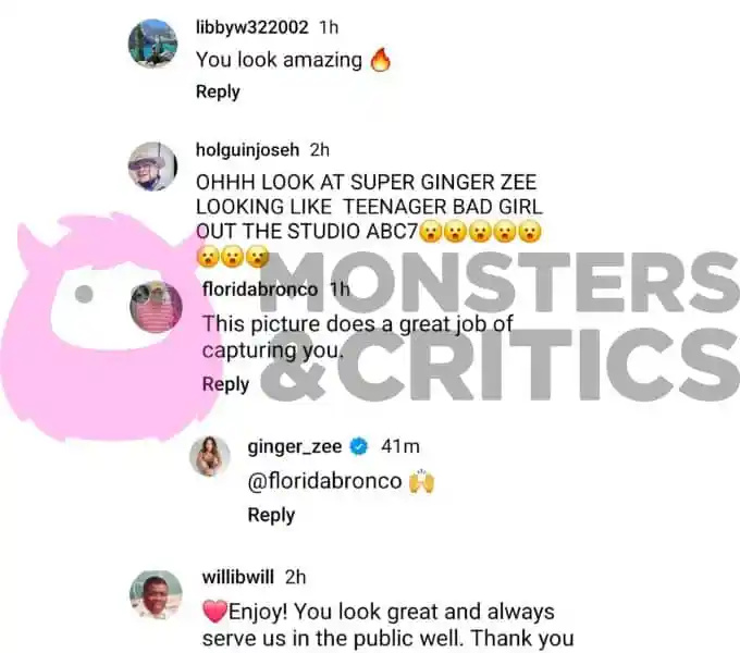 đumbir zee's fans comment on her outfit on instagram