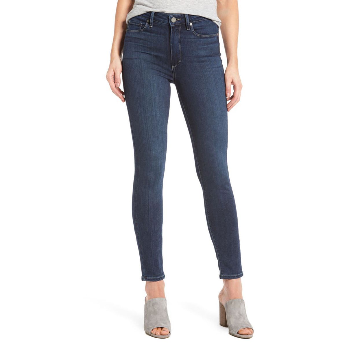 pantalons texans de cintura alta transcend hoxton