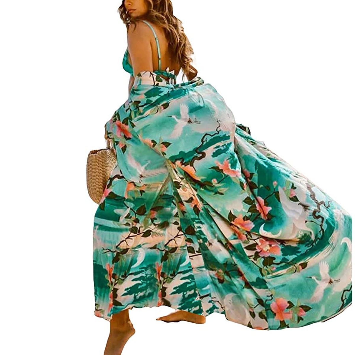 Rull over bildet for å zoome inn Besøk Bsubseach -butikken Bsubseach Womens Chiffon/Rayon Beach Blouses Kimono