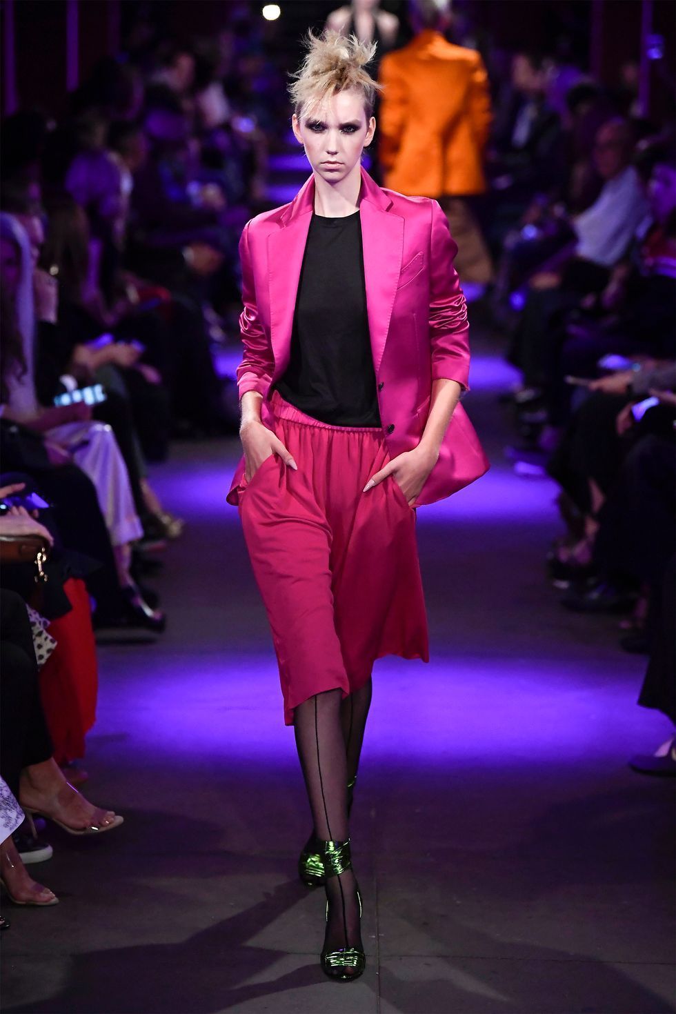汤姆·福特（Tom Ford）秀场，跑道，2020年春夏，美国纽约时装周-2019年9月9日