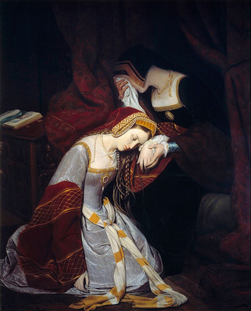 Anne Boleyn nella Torre di Londra di Edouard Cibot