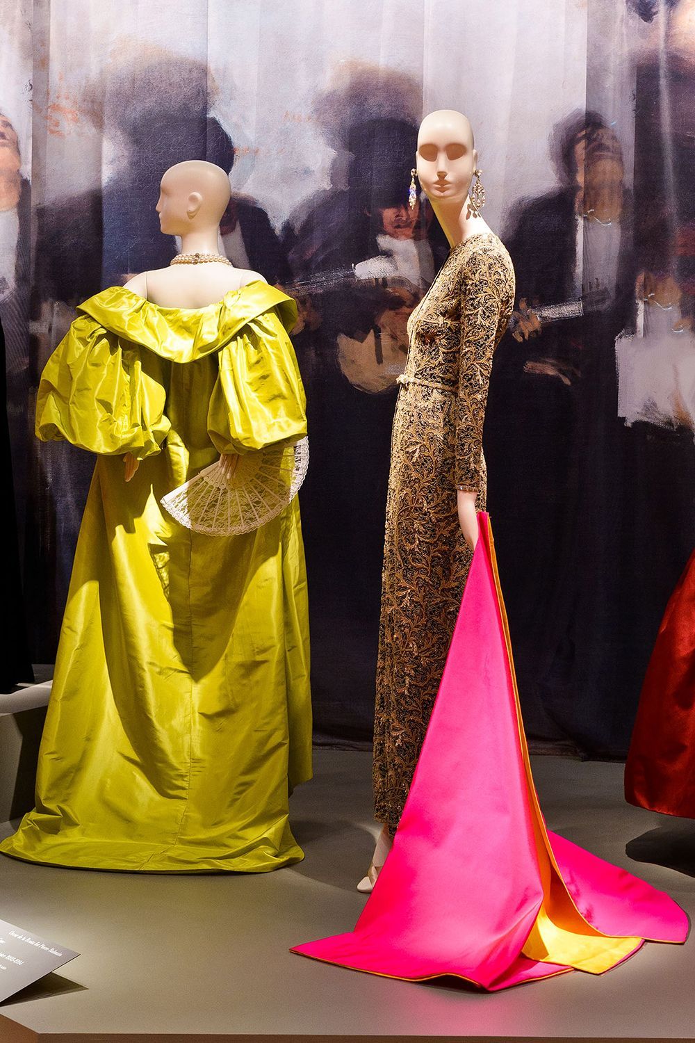Odzież, żółty, moda, sukienka, różowy, haute couture, odzież wierzchnia, suknia, projektowanie kostiumów, projektowanie mody,