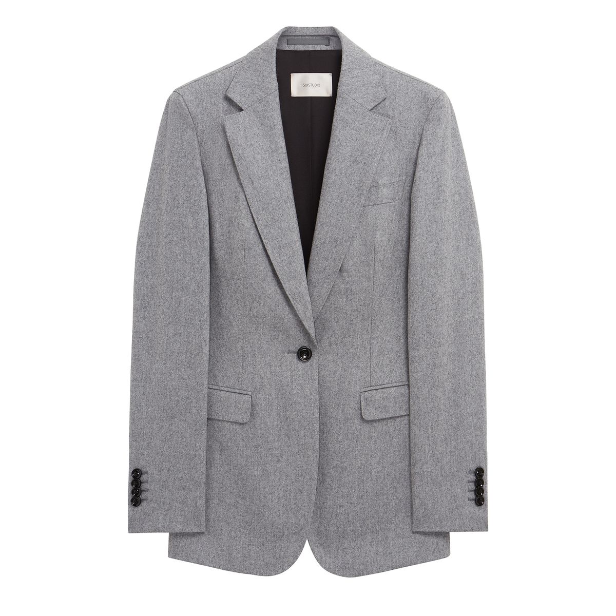 Smythe Zebra Print Long Peak Lapel Blazer