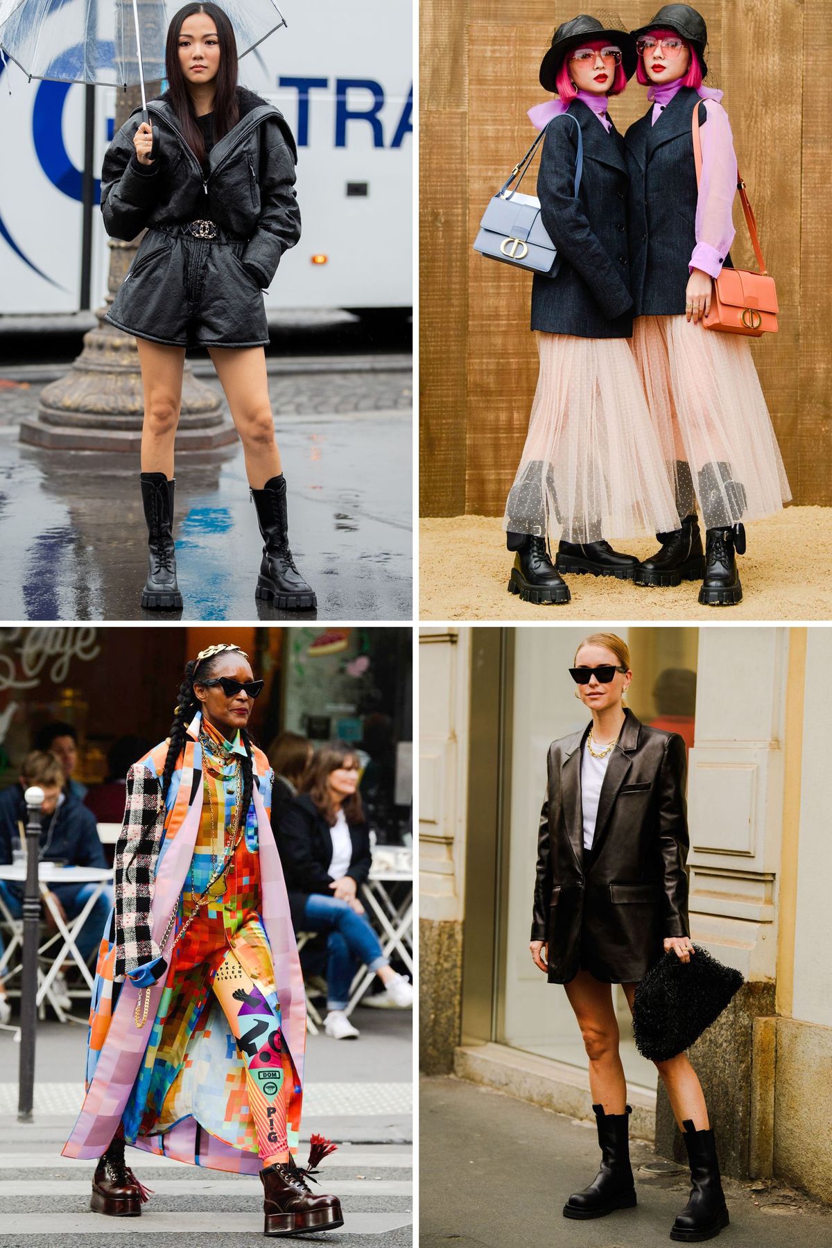 Ulična moda, Odjeća, Moda, Obuća, Modni model, Čizma, Čizma do koljena, Koljeno, Električno plava, Vanjska odjeća,