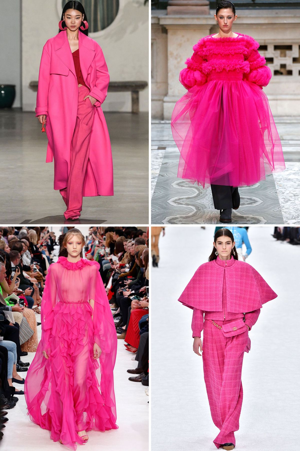 Modello di moda, Moda, Rosa, Abbigliamento, Alta moda, Magenta, Capispalla, Spalla, Pesca, Abito,