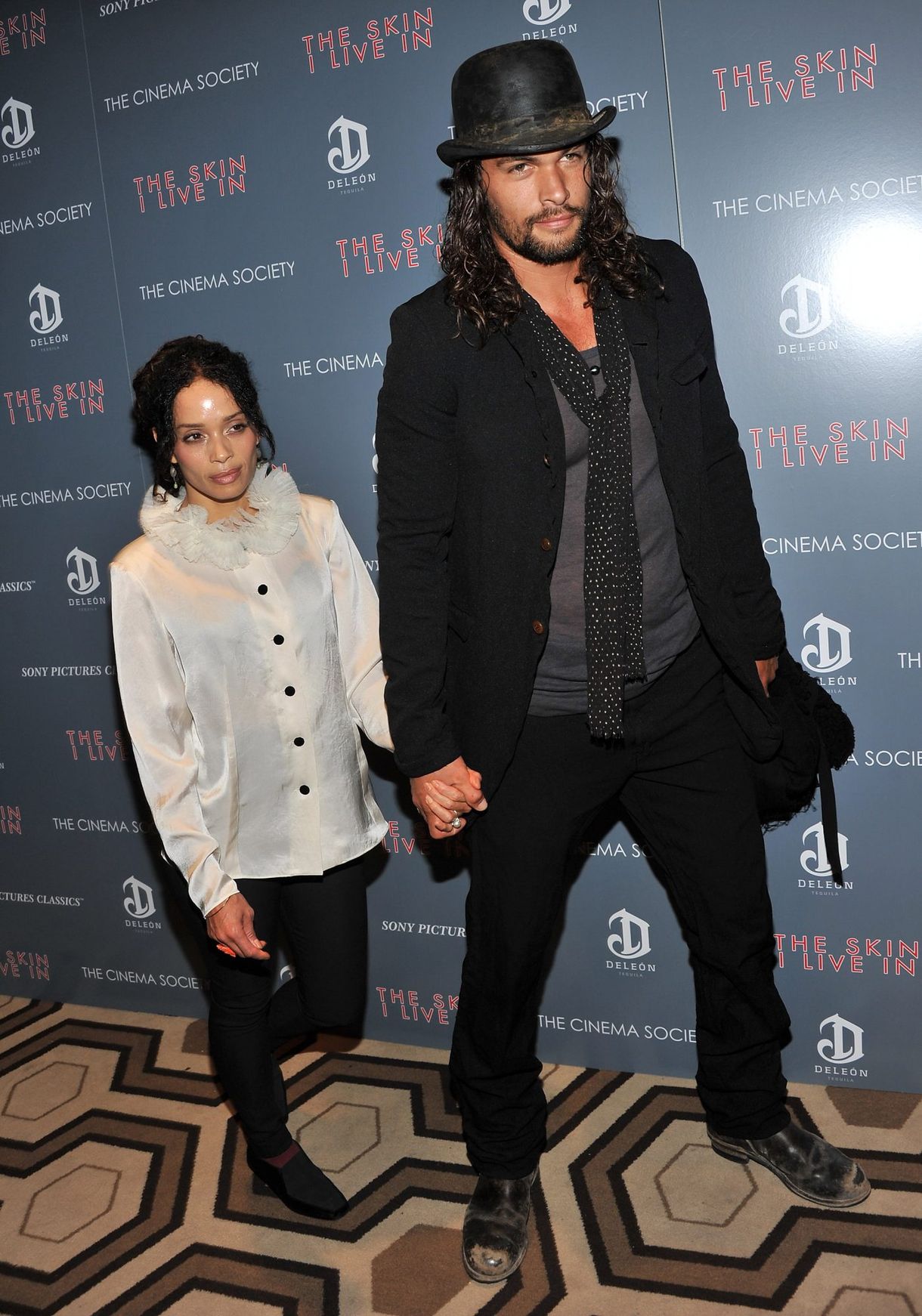 Jason Momoa in Lisa Bonet Style