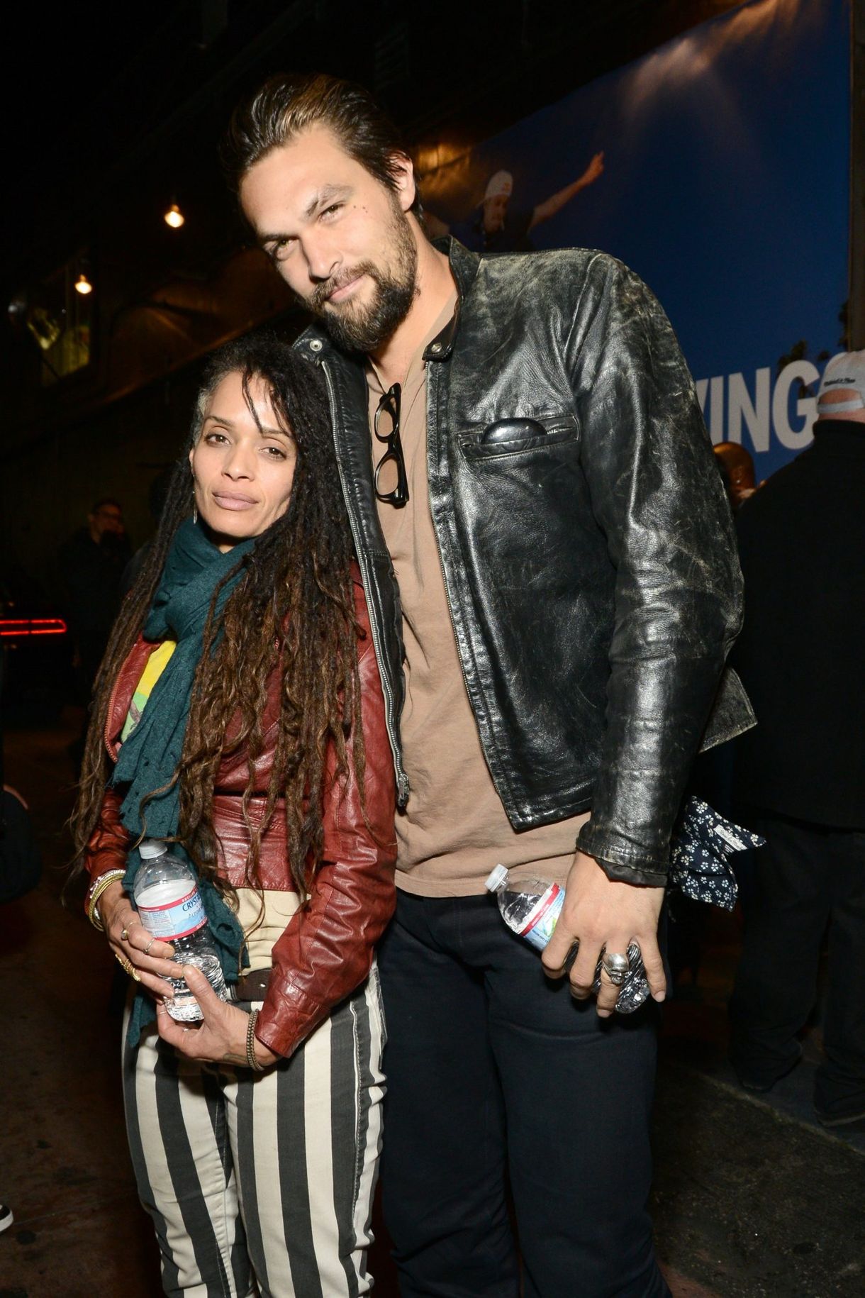 Jason Momoa in Lisa Bonet Style