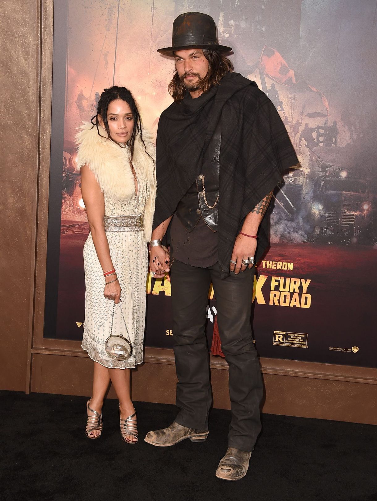 Jason Momoa in Lisa Bonet Style