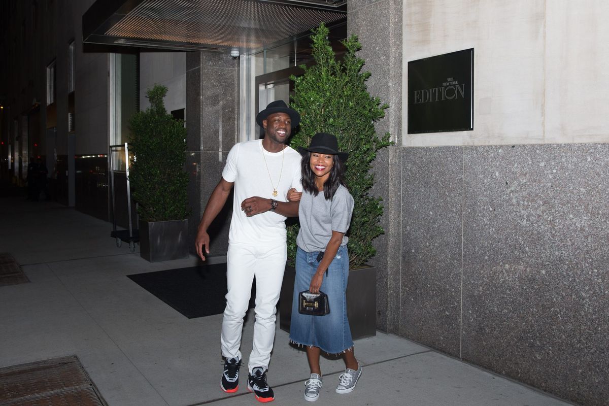 gabrielle union dwyane wade matchende par antrekk