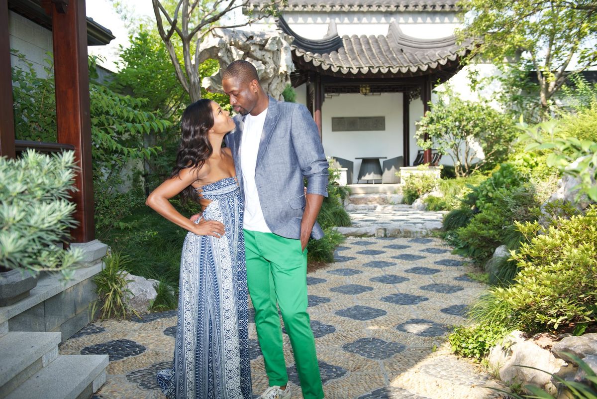 gabrielle union dwyane wade matchende par antrekk