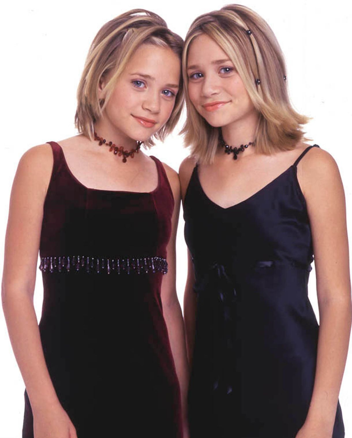 Mary-Kate und Ashley Olsen als Teenager, Black Dress Outfits